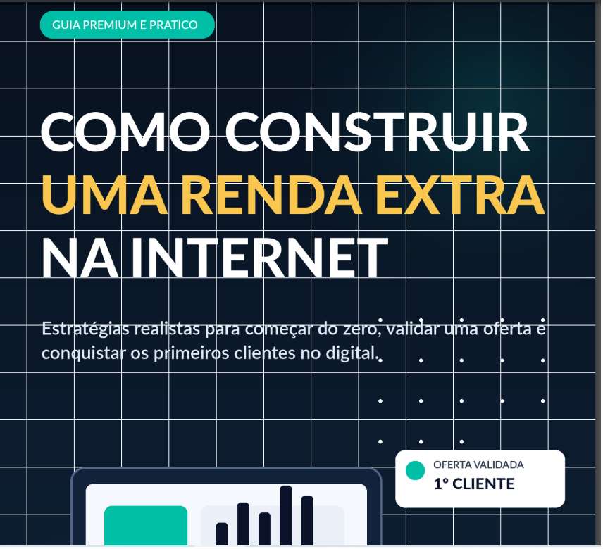 Como Construir uma Renda Extra na Internet